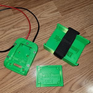 LVC, Amp holder, and battery adapter combo