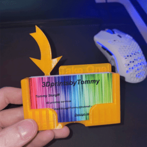 (take one) business card holder