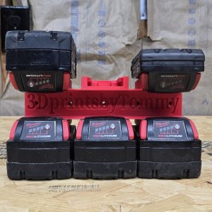 Milwaukee M18 "space saver" "six pack" battery holder.