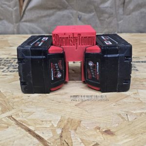 Milwaukee M18 double "space saver" battery holder
