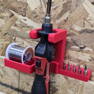 M12 mag base soldering iron caddy
